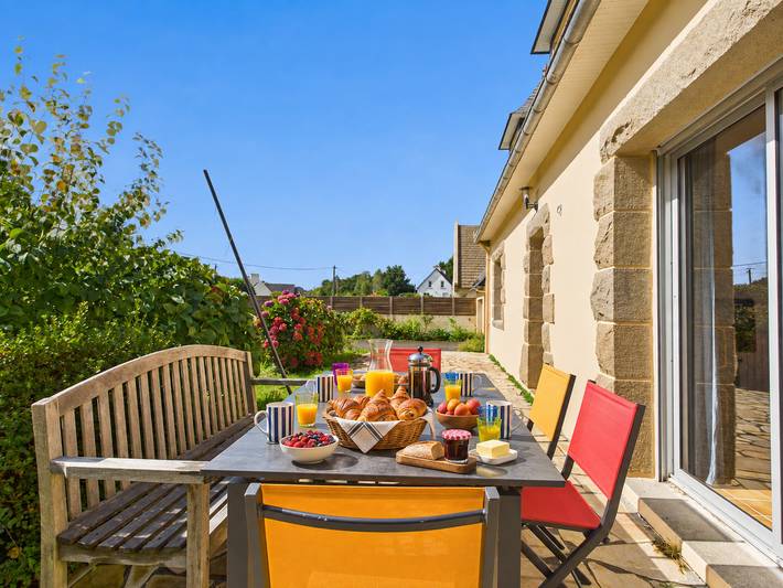 Maison de vacances pour 11 personnes, avec Terrasse et Jardin à Névez