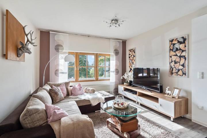 Ferienwohnung für 4 Personen, mit Terrasse und Garten sowie Ausblick in Erbendorf