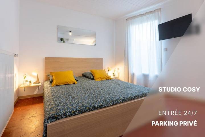 Appartement de vacances pour 2 personnes, avec Balcon ainsi que Terrasse et Vue