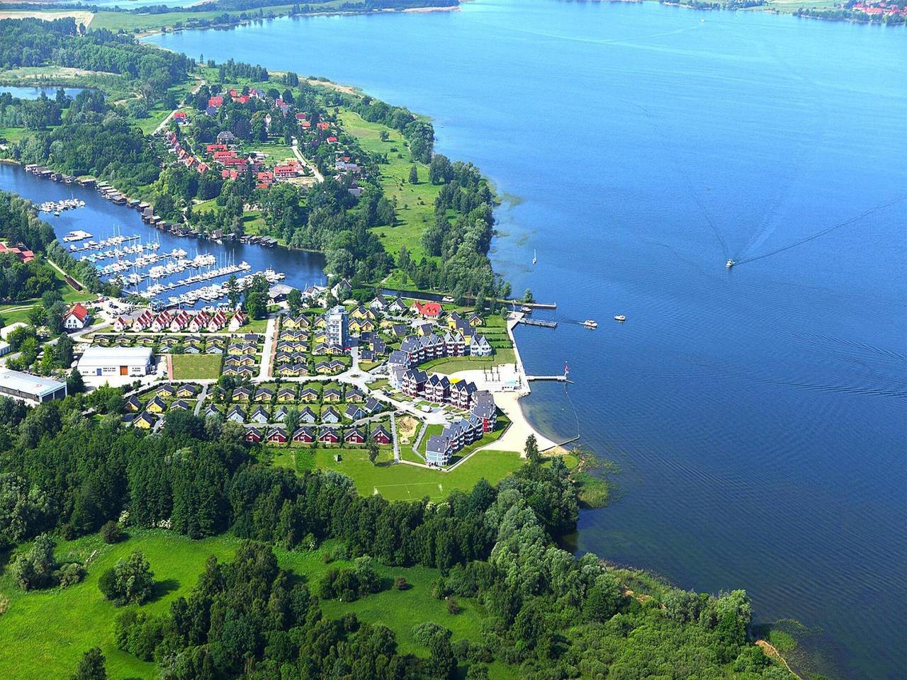 Ferienhaus im Ferienpark Mueritz in Rechlin, Müritz