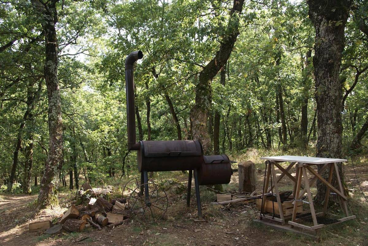 Chez Buddy - cabane de trappeur in Peaugres, Région de Tournon-sur-Rhône