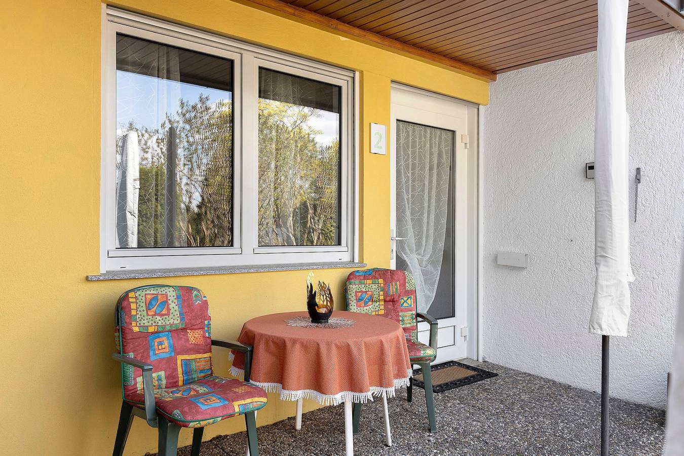 Ganze Wohnung, Ferienwohnung 2 mit Terrasse, Gemeinschaftsgarten, Wlan & Dreiwelten Card in der Nähe vom Solemar in Bad Dürrheim, Mittlerer Schwarzwald