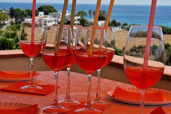 Location de vacances pour 6 personnes, avec jardin et balcon à Leporano