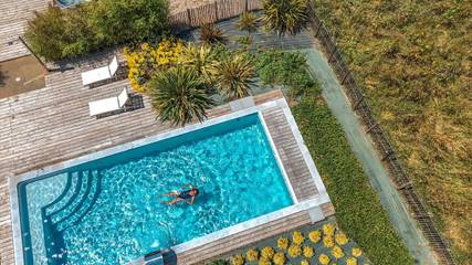 Hôtel pour 2 personnes, avec piscine et jardin ainsi que jacuzzi et sauna dans Guéron
