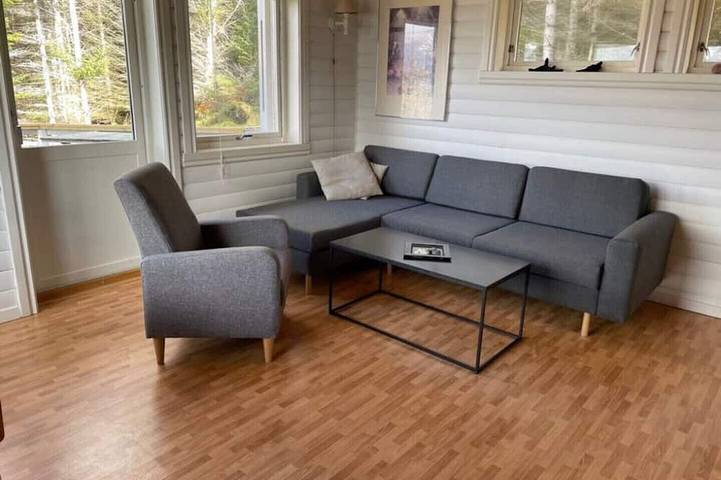 Blockhütte für 4 Personen, mit Balkon auf den Lofoten - 4