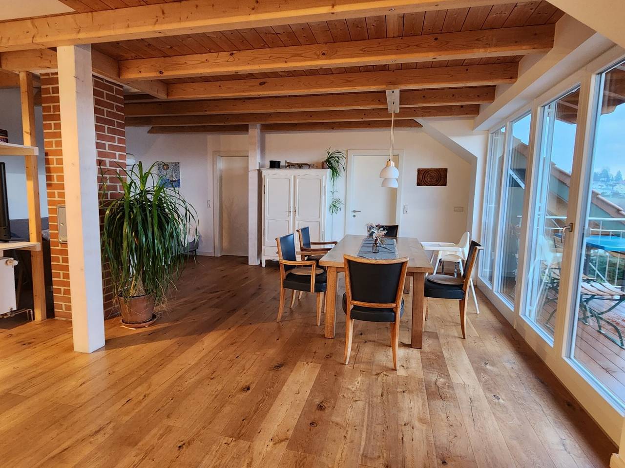 Ganze Wohnung, Öko Fewo mit Alpenblick, Garten & Pool in Bodolz, Bayerisch Schwaben