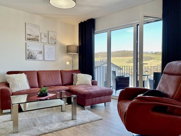 Ferienhaus für 4 Personen, mit Sauna und Balkon sowie Garten, kinderfreundlich in Diemelsee