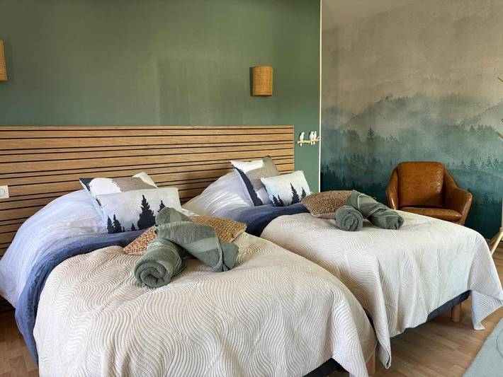 Appartement de vacances pour 5 personnes, avec vue et balcon, animaux acceptés