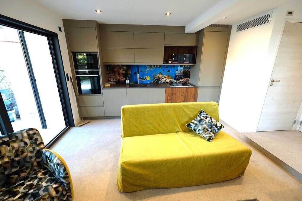 Suite-Deluxe-Eigenes Badezimmer-Meerblick in Cassis, Nationalpark Calanques