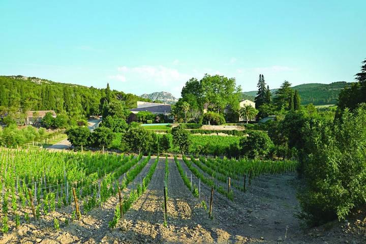 Location de vacances pour 14 personnes, avec terrasse à Villesèque-des-Corbières