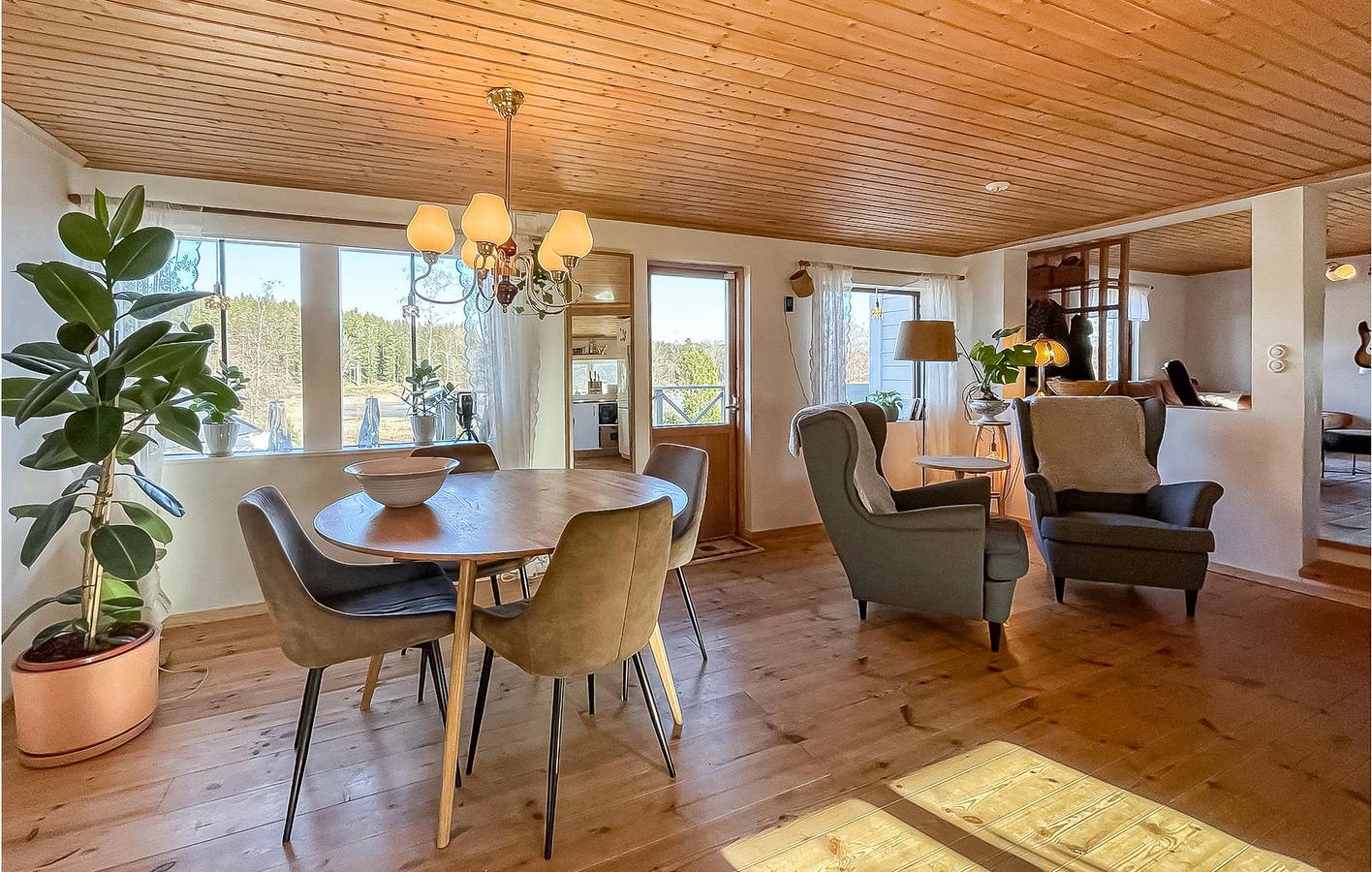 Ferienhaus für 4 Personen mit Sauna in Västergötland