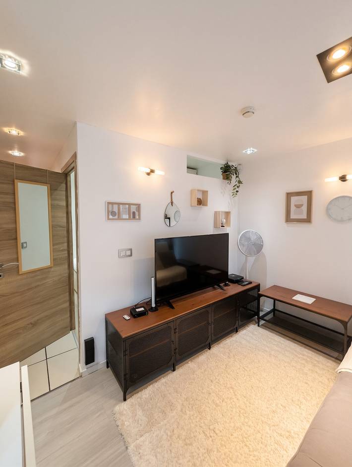 Geheel appartement, Comfortabel appartement in Brussel, 35 m², 3 personen in Brussel, Brussel en omgeving