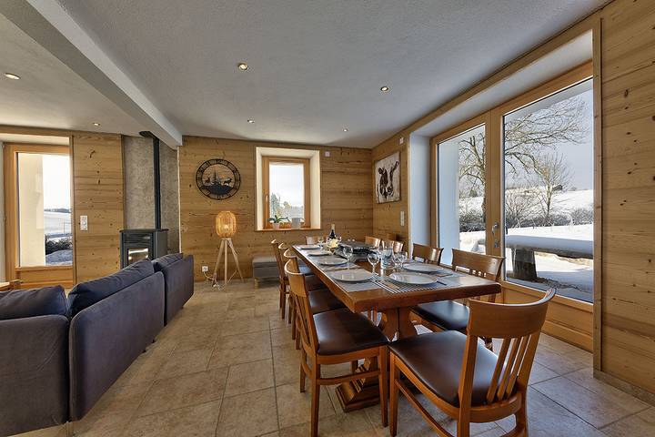 La Maison Bleue in La Chaumusse, Parc naturel régional du Haut-Jura
