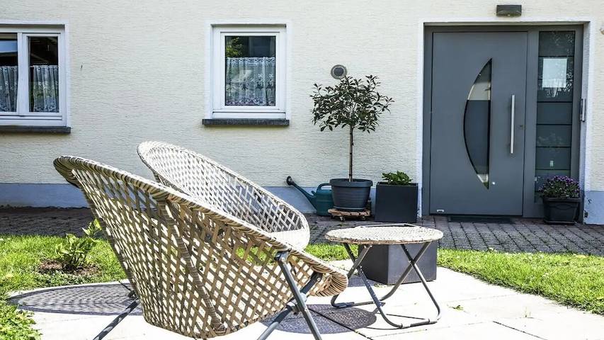 Ferienhaus für 5 Personen, mit Balkon