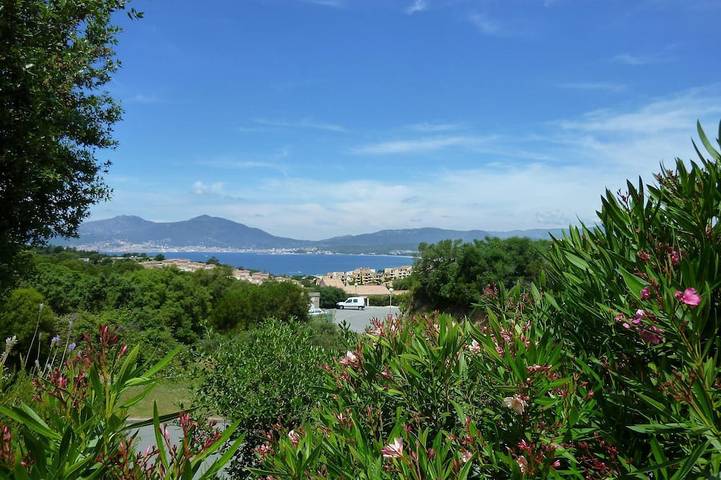 Ferme pour 3 personnes, avec jardin ainsi que terrasse et piscine, animaux acceptés en Corse-du-Sud