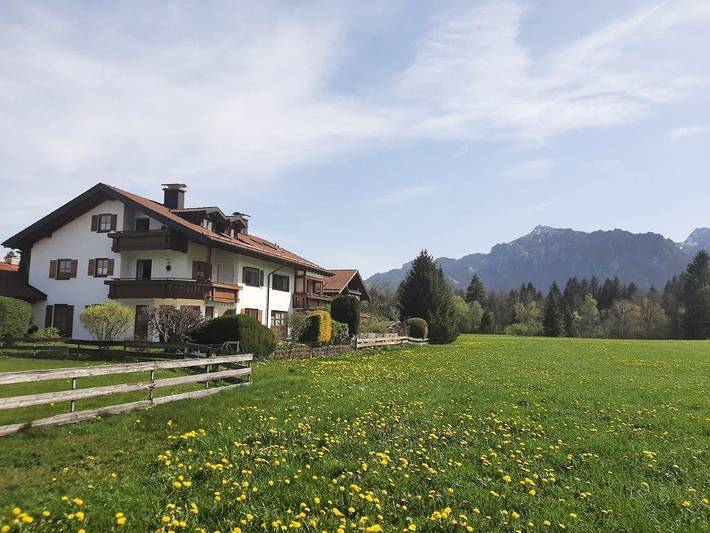 Appartamento per 3 persone, con balcone in Fussen