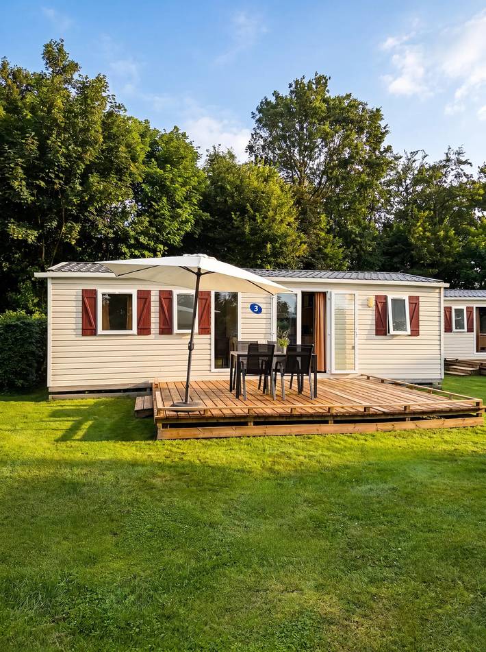 Camping für 6 Personen, mit Terrasse am Wattenmeer - 2