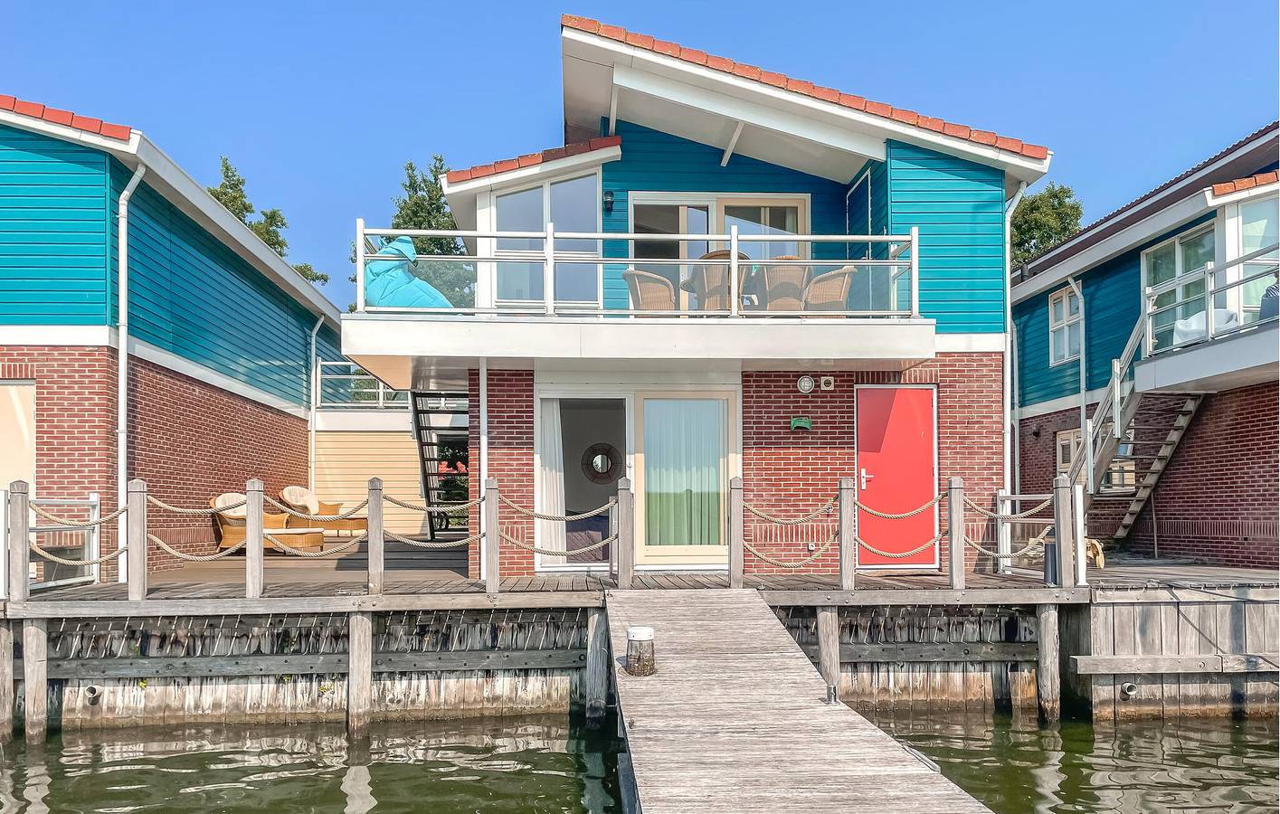 Ferienhaus für 6 Personen mit Ausblick in Workum, Ijsselmeer