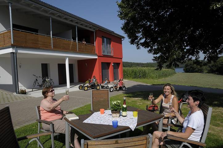 Ferienwohnung für 2 Personen, mit Balkon und Balkon/Terrasse sowie Garten und Sauna in Fränkisches Seenland - 4