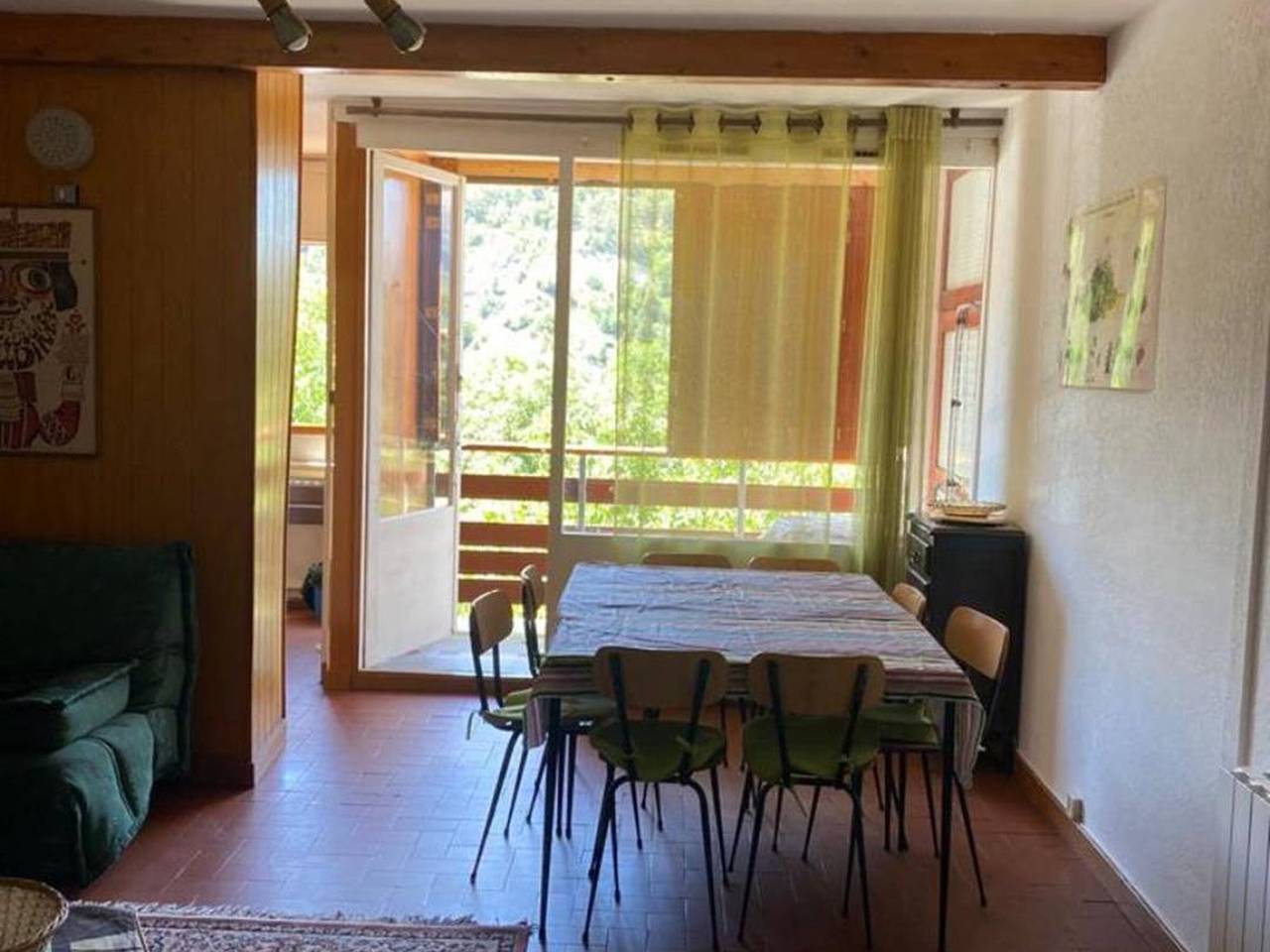 Ganze Wohnung, Komfortable Wohnung mit Balkon und Pistenzugang in Le Sauze, Enchastrayes