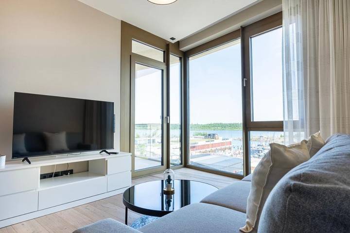 Ferienwohnung für 4 Personen, mit Ausblick und Seeblick sowie Terrasse - 1