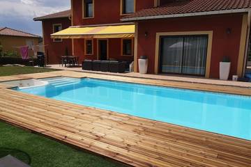 Gîte pour 8 personnes, avec jardin et terrasse à Saint-Symphorien-d'Ozon