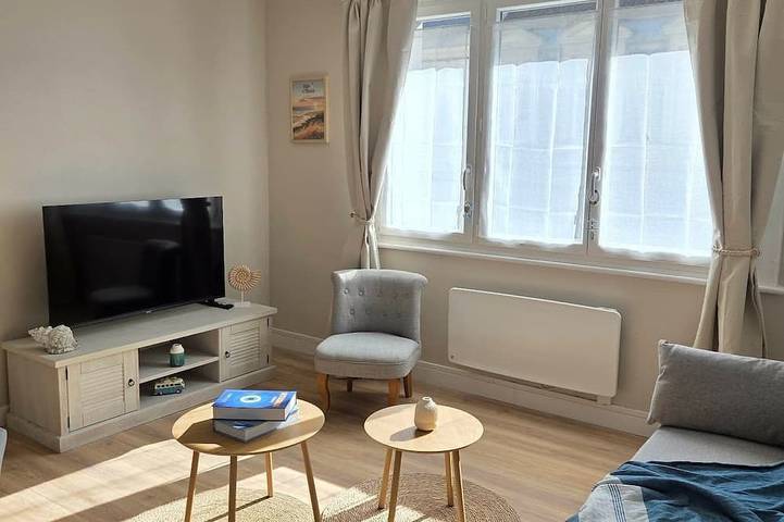 Ganze Wohnung, Beautiful 4pers apartment on the beach in Le Portel, Boulogne-sur-Mer und Umgebung