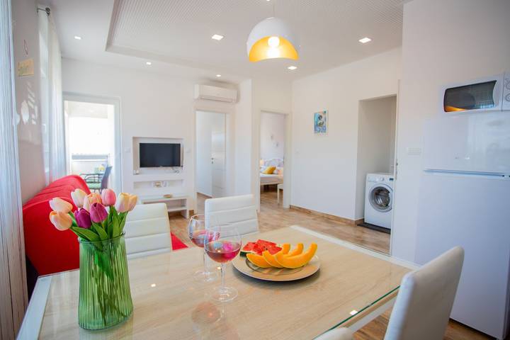 Appartement de vacances pour 4 personnes, avec balcon