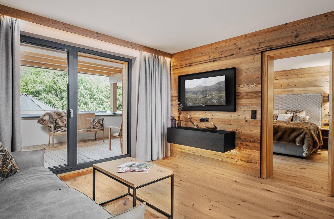 Hotel suite in Warth, Bregenzerwoud