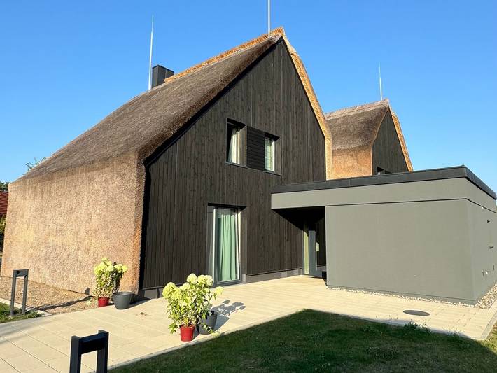 Ferienwohnung für 6 Personen, mit Terrasse und Garten sowie Sauna in Göhren-Lebbin