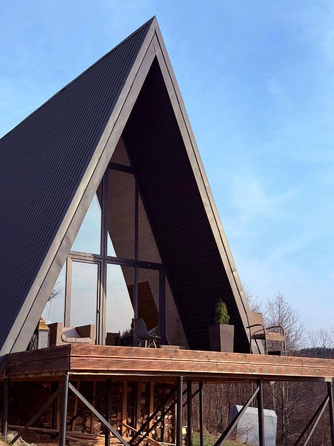 Chalet pour 5 personnes, avec jardin ainsi que vue et terrasse, animaux acceptés - 1