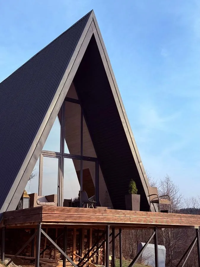 Chalet pour 5 personnes, avec jardin ainsi que terrasse et vue, animaux acceptés - 1