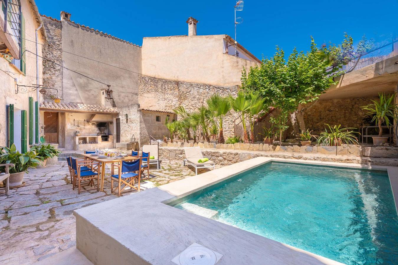 Casa Mallorquina Con Encanto - Rustikales Dorfhaus mit privatem Pool und kostenlosem Wlan in Mancor de la Vall, Mallorca Inselmitte