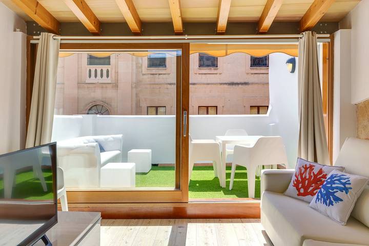 Appartement de vacances pour 3 personnes, avec terrasse