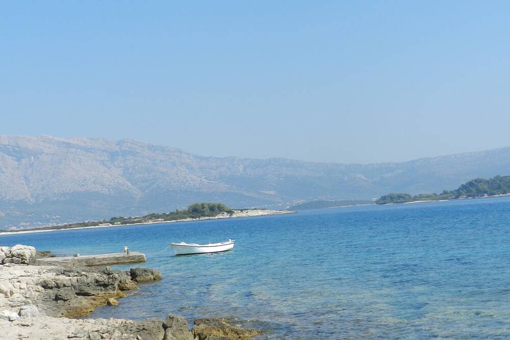 Ganze Wohnung, Komfortable Ferienwohnung mit atemberaubendem Meerblick in Lumbarda, Korcula