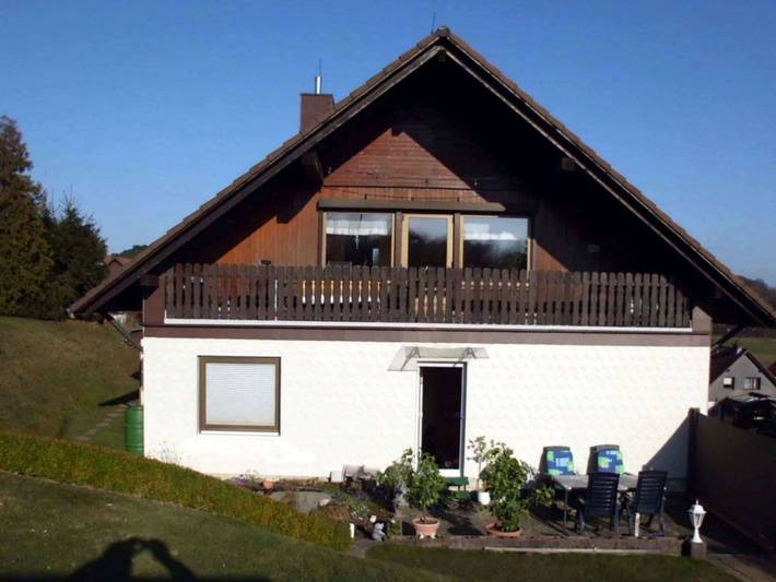 Ferienwohnung für 3 Personen, mit Balkon und Ausblick in Bad Sachsa