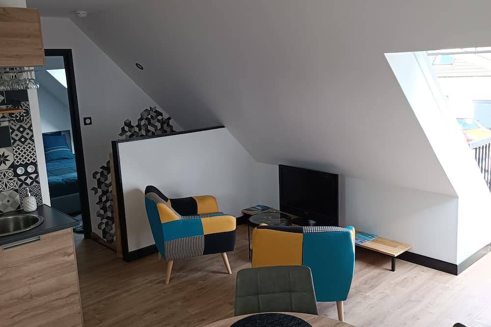 Appartement entier, Appartement avec terrasse et jardin in Bosc-le-Hard, Région de Dieppe