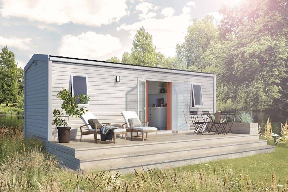 Chalet am Campingplatz mit vielen Einrichtungen in Nordbrabant