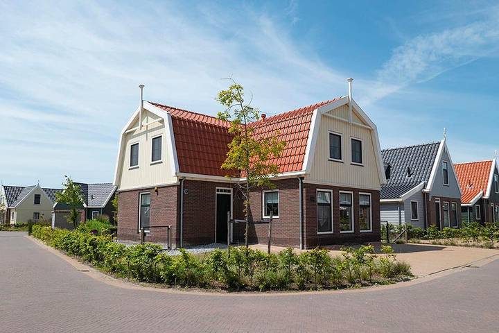 Vakantiehuis voor 18 personen, with Balkon/Terras and Terras as well as Tuin and Sauna in Waterland