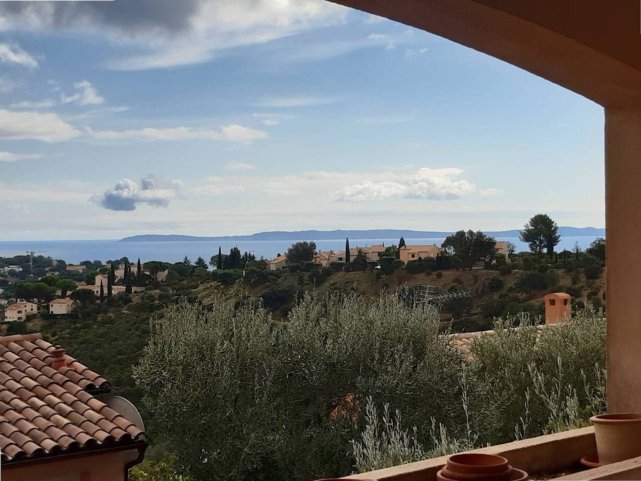 Quiet house 4 rooms, 3 bedrooms, sea view, Bormes-les-Mimosas in Bormes-les-Mimosas, Parc national Port-Cros