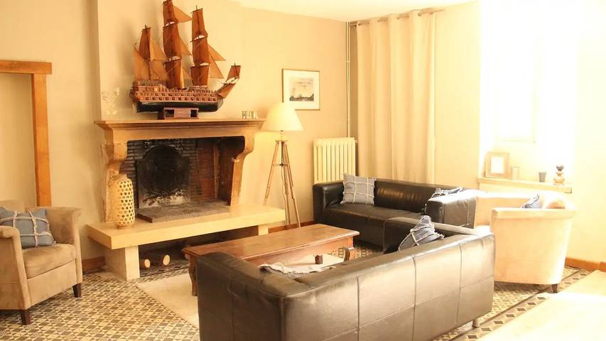 Maison de vacances pour 10 personnes, avec jardin