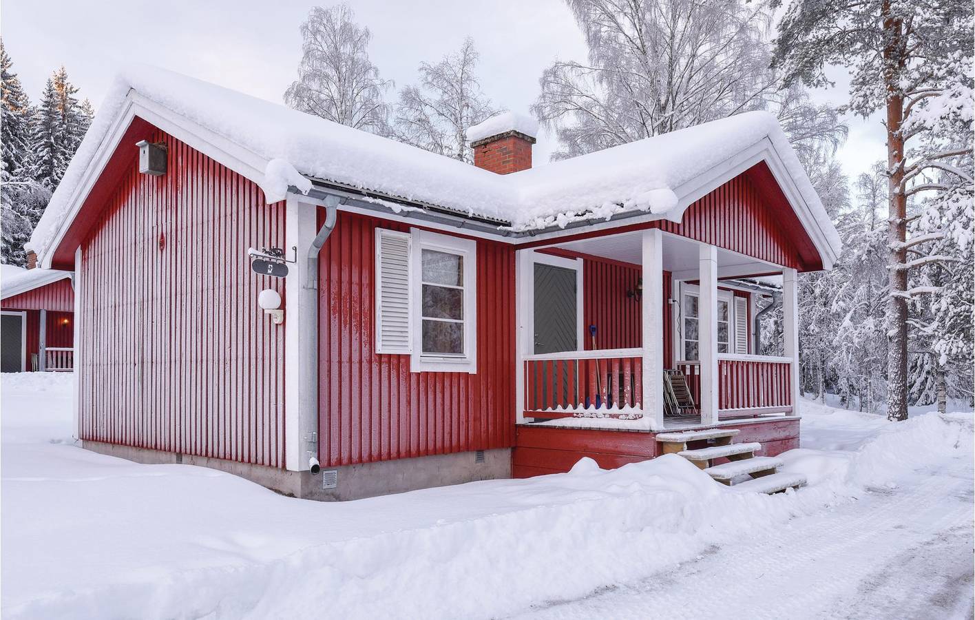 Ferienhaus für 6 Personen mit Terrasse in Värmland