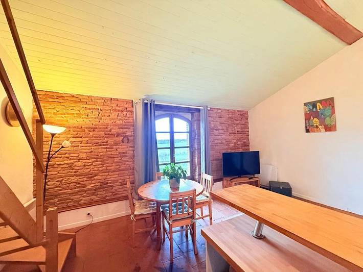 Gîte pour 4 personnes, avec vue et piscine ainsi que bassin pour enfant et jardin à Villemur-sur-Tarn - 4