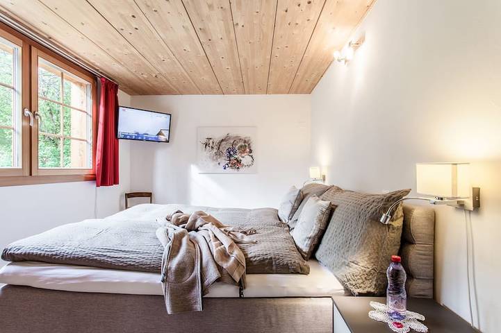 Chalet für 4 Personen, mit Whirlpool und Garten sowie Sauna, mit Haustier in Zermatt - 3