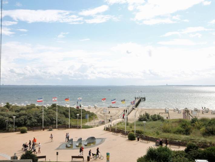 Ferienwohnung für 4 Personen, mit Ausblick und Balkon sowie Seeblick, kinderfreundlich in Neustadt in Holstein - 4