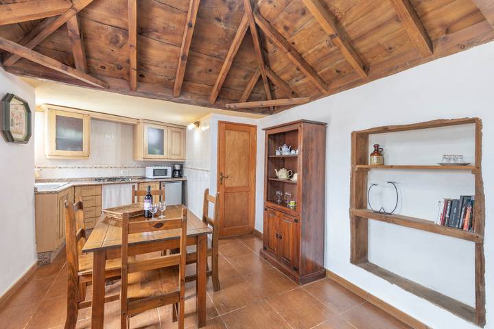 Casa de vacaciones 'La Rehoya' con vistas al mar, terraza privada y Wi-Fi in Puntallana, La Palma Norte