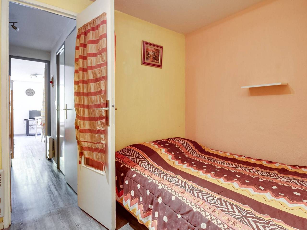 Studio entier, Studio cabine 6 pers, idéal montagne, ascenseur, ski, parking, animaux admis in Barèges, Parc national des Pyrénées