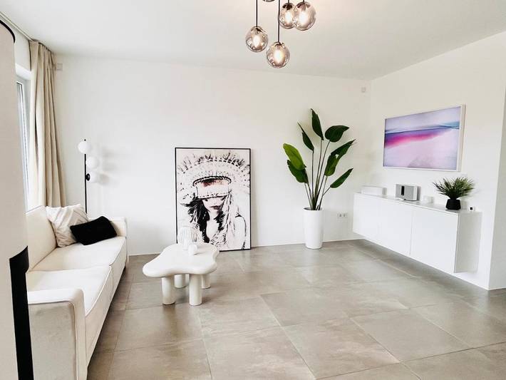 Ferienwohnung für 5 Personen, mit Balkon und Terrasse sowie Garten in Unna