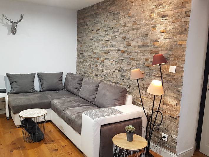 Appartement de vacances pour 4 personnes, avec terrasse et jardin