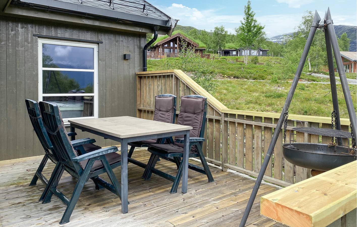 Maison de vacances pour 9 personnes avec terrasse in Nord de la Norvège des fjords